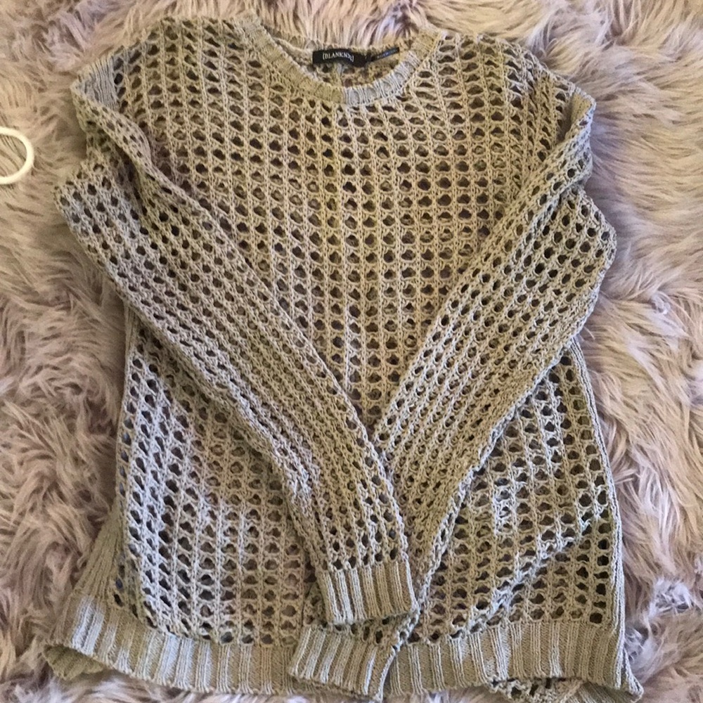 Blank nyc sweater small